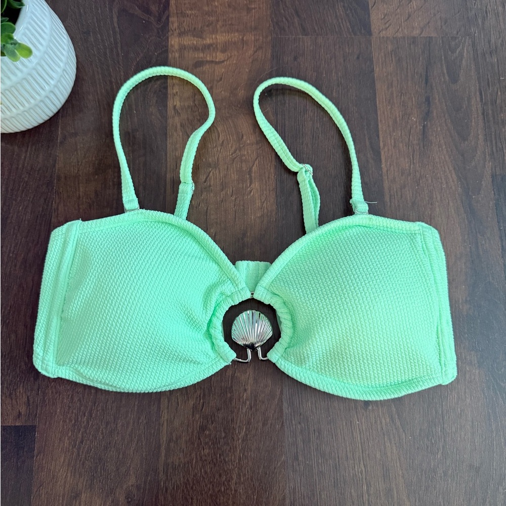 Wild Fable Ribbed Bikini Top